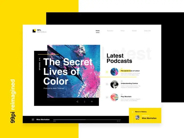 Webdesign trendek 2022