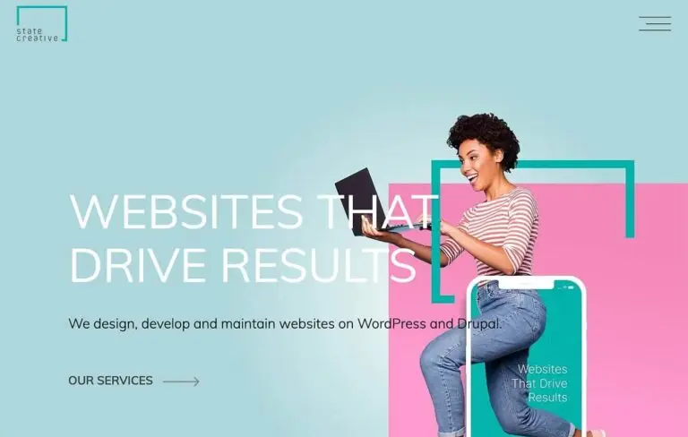 Webdesign trendek 2022