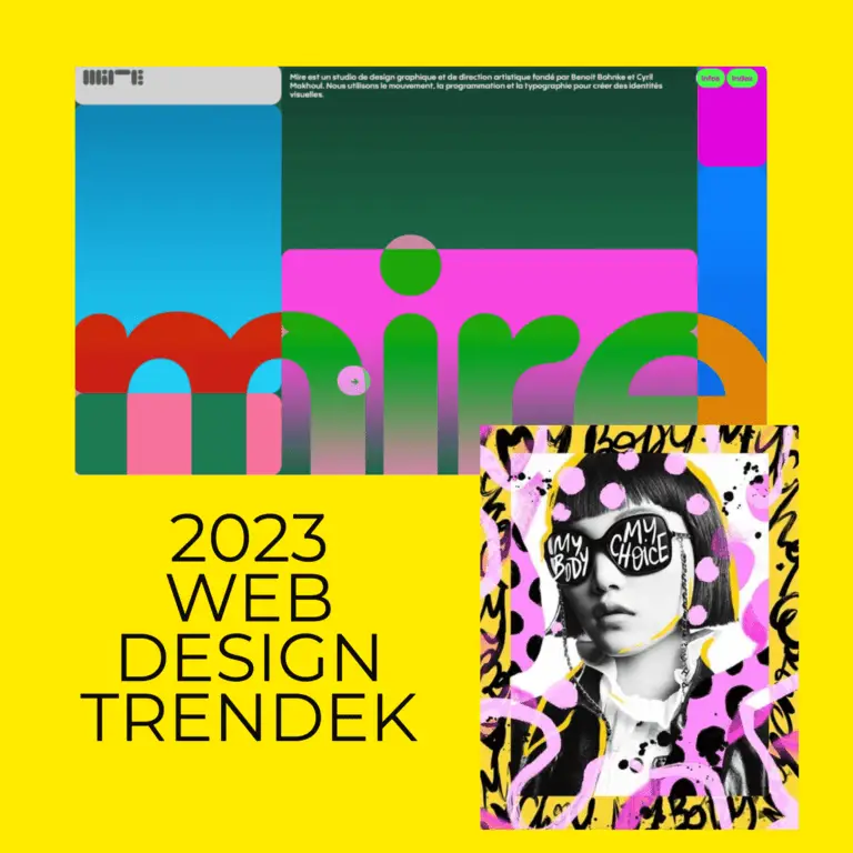 2023 web design trendek