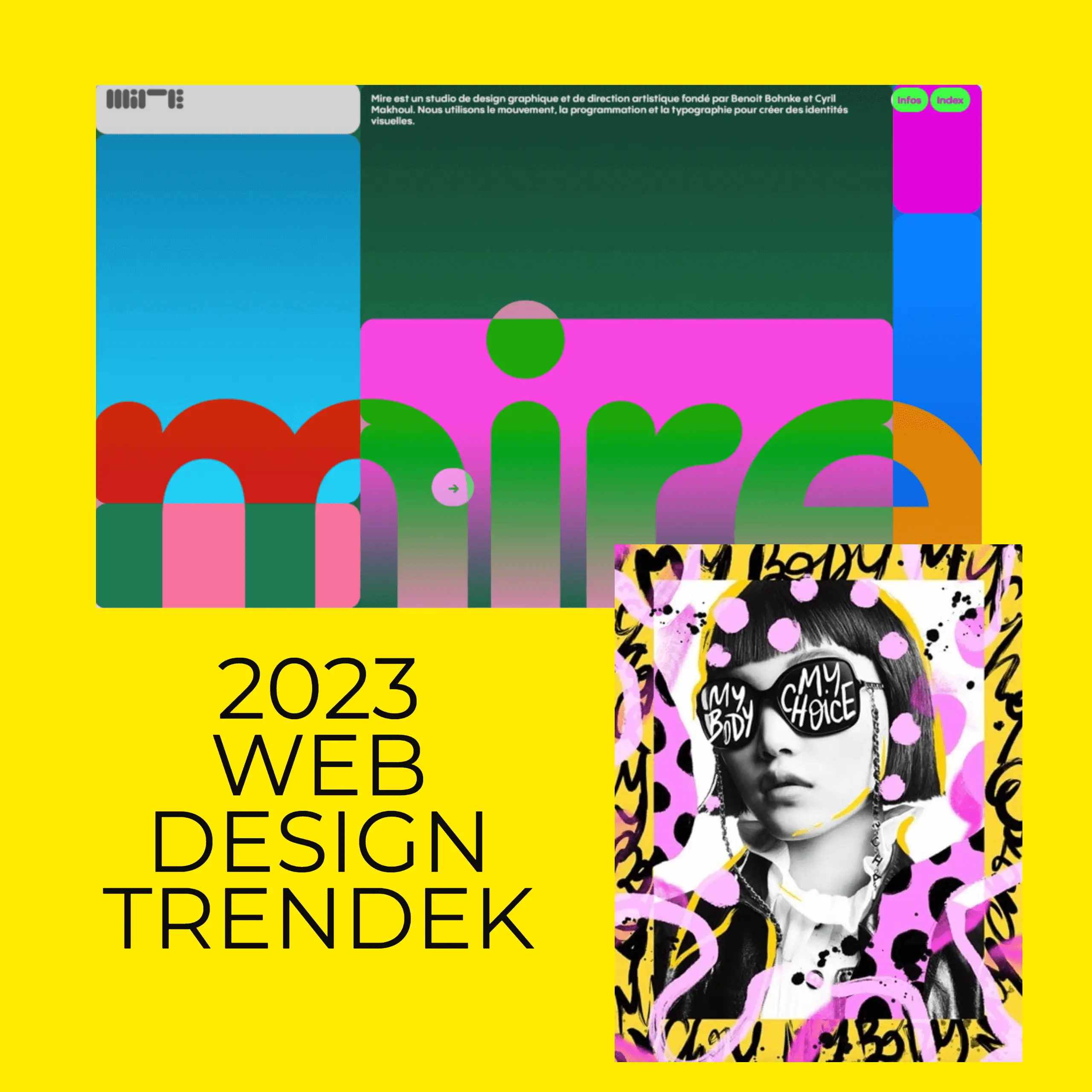 2023 web design trendek
