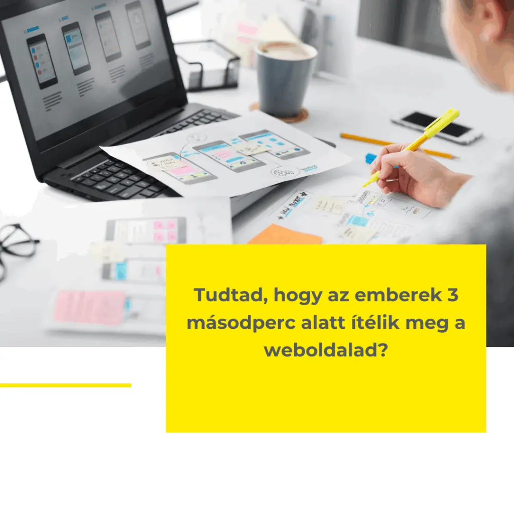 A látogatók 3 másodperc alatt ítélik meg a weboldalad