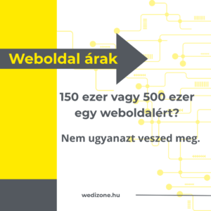 weboldal árak 2026